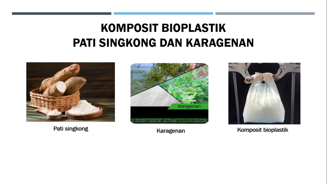 Concerning In Plastic Waste Problem, Lecturer from Faculty of Agricultural Technology Udayana University Develop Synthesis of Biothermoplastic Composites Based on Starch and Carrageenan as Packaging Materials