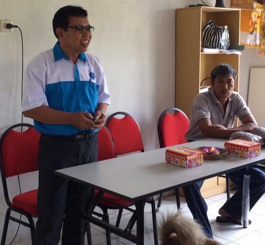 Akademisi FTP Unud Kembangkan Cuka dari Cairan Pulpa Hasil Samping Pengolahan Kakao di Desa Angkah Kecamatan Selemadeg Barat, Kabupaten Tabanan