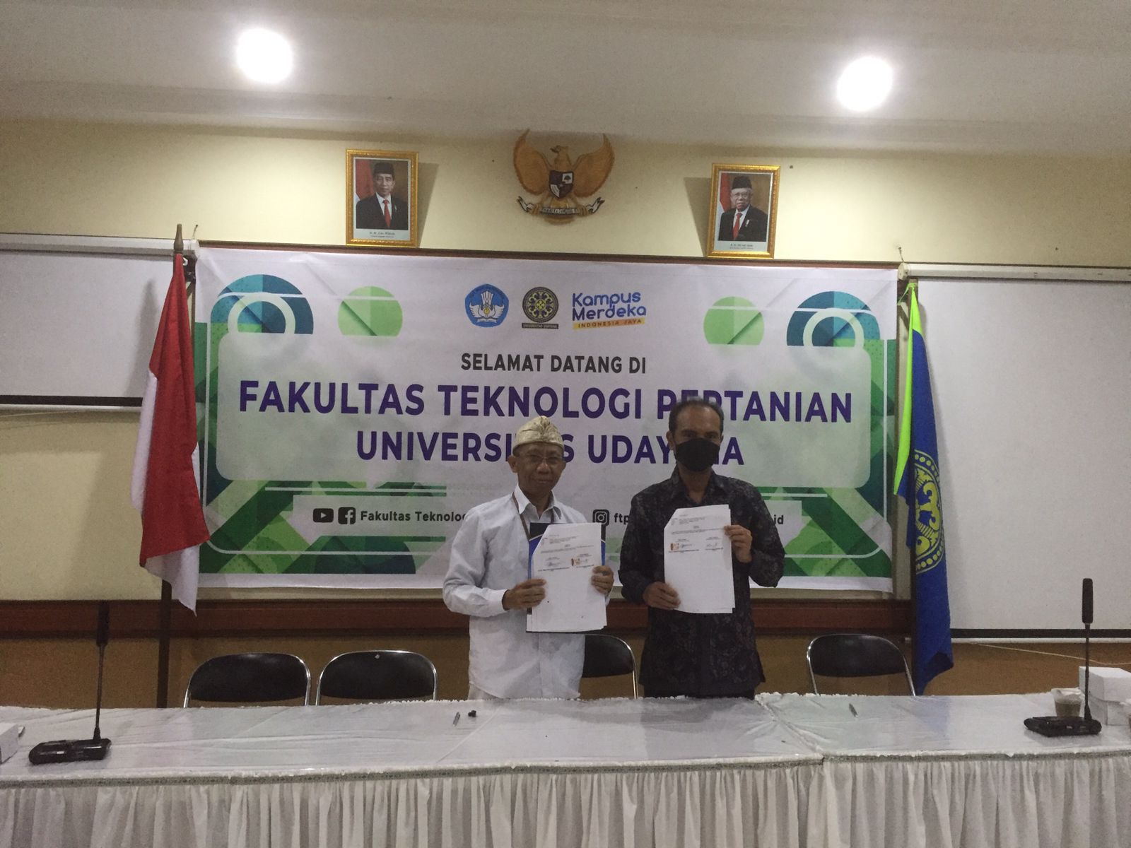 Signing the Cooperation Agreement, the FTP Brawijaya Visits FTP Unud