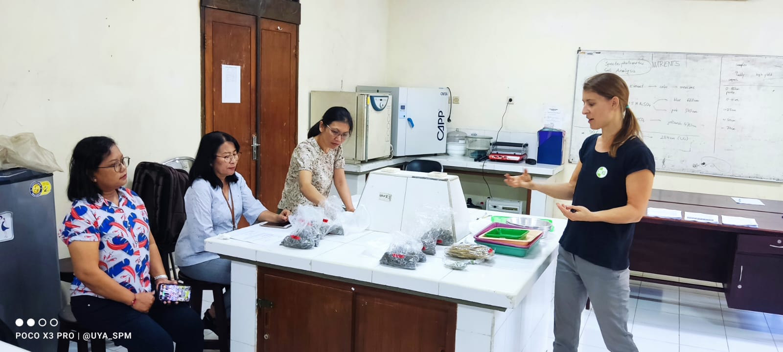 Conducting Spectrophotometer Usage Training, FTP Unud Collaborates with Researchers from Boku University